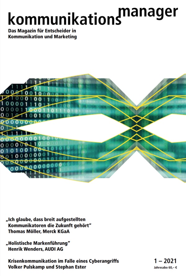 Kommunikationsmanager 1-2021 cover