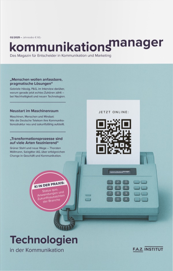 Kommunikationsmanager 2-2025 cover Kommunikationsmanager 2-2025 cover