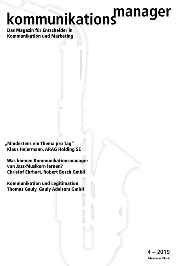 Kommunikationsmanager 4-2019 cover